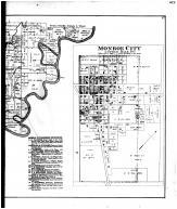 Vigo Township - North, Monroe City, Sandborn, Westphalia Sta., Wagner Sta. - Right, Knox County 1880 Microfilm